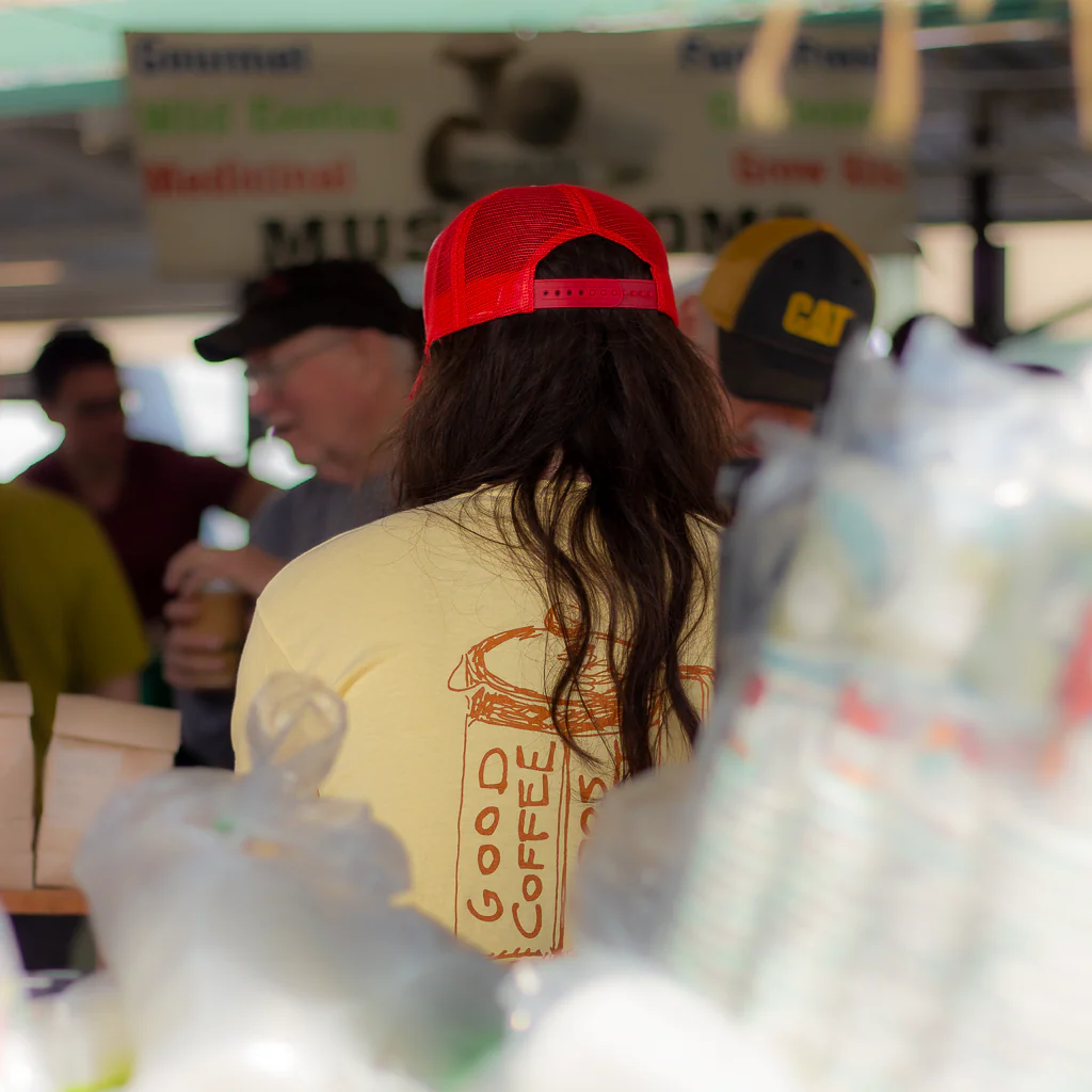 Lobster Butter Laboratory Trucker Hat - Image 4